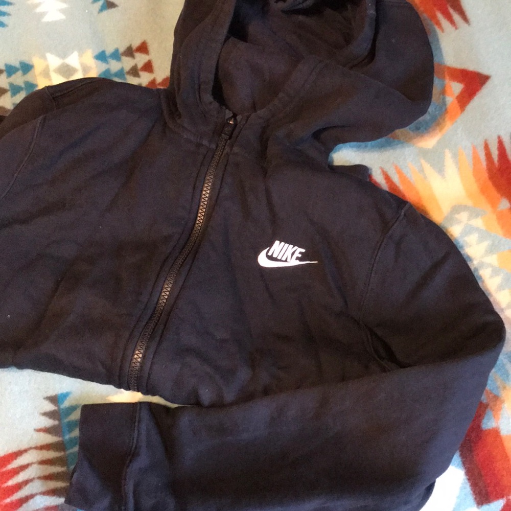 Kids Large Black Nike Sweatshirt - Picture 2 of 3